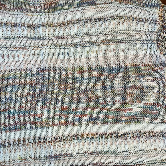 Matilda Jane Beautiful Moments Sweater cable knit multi color sweater size M - Picture 3 of 12